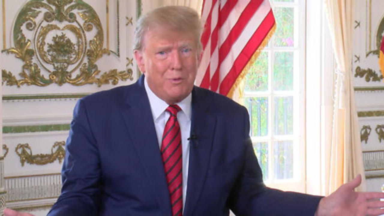Trump discusses border security under the Biden Administration and the midterm elections