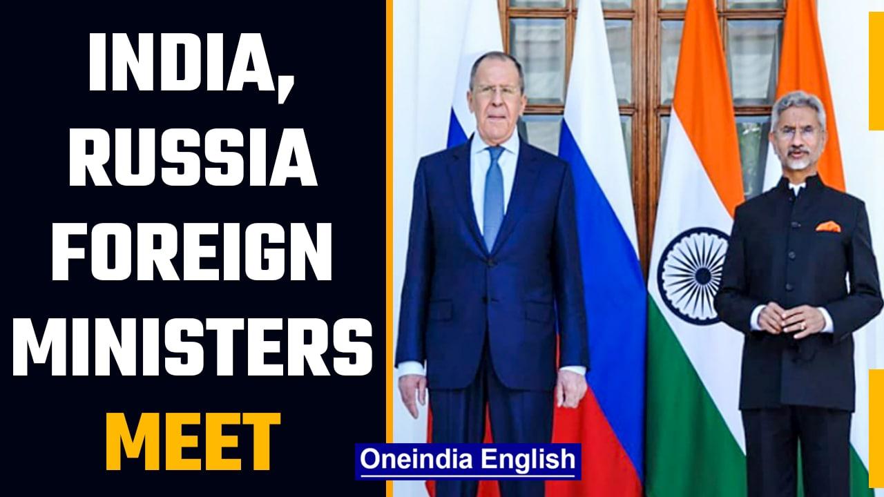 Jaishankar tells Lavrov: Meeting amid 'difficult international environment' | Oneindia News