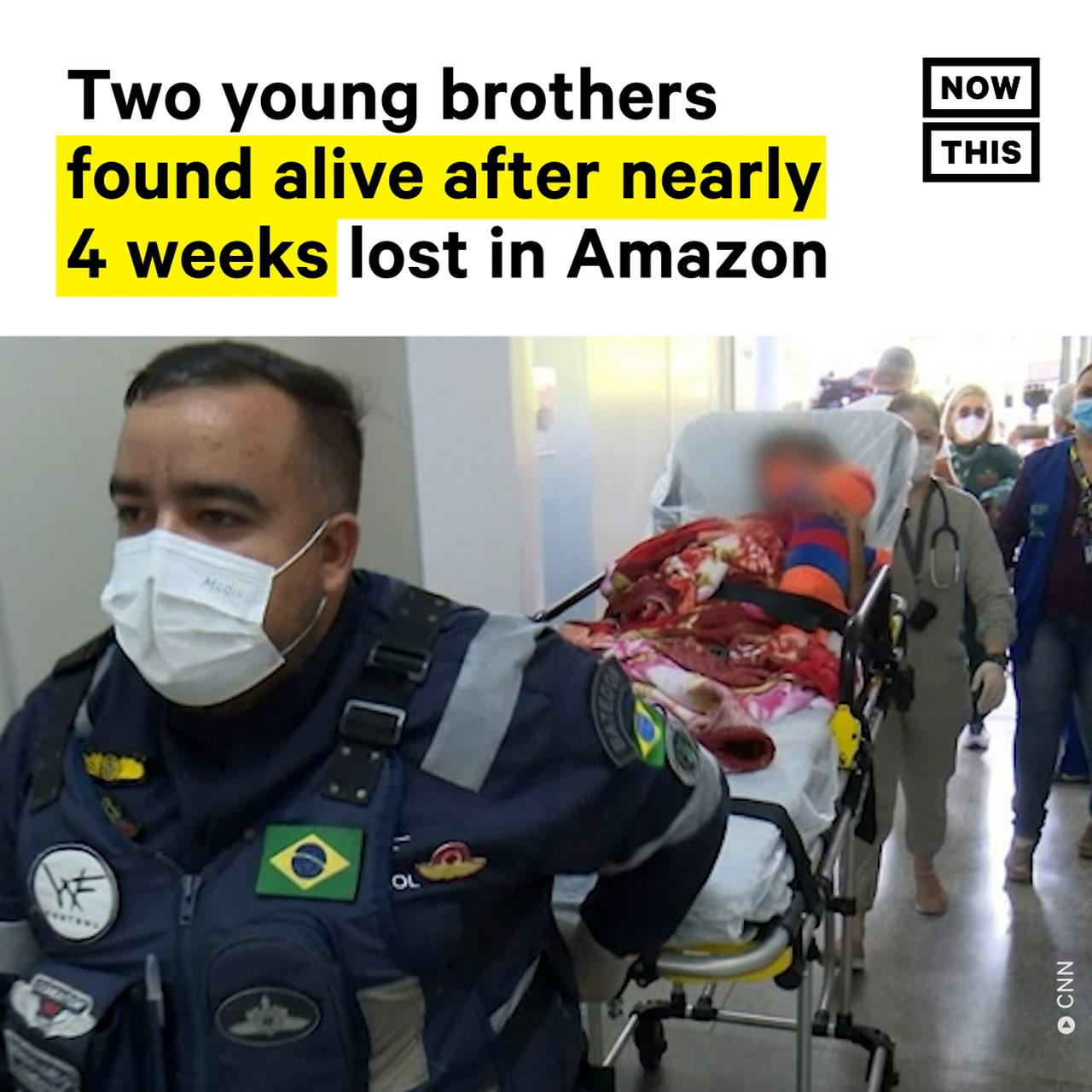 Two Young Children Rescued After Being Lost in Amazon