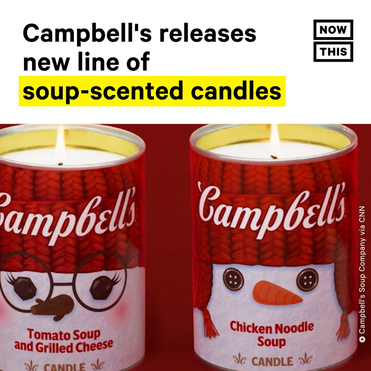 Campbell's Releases Soup-Scented Candles