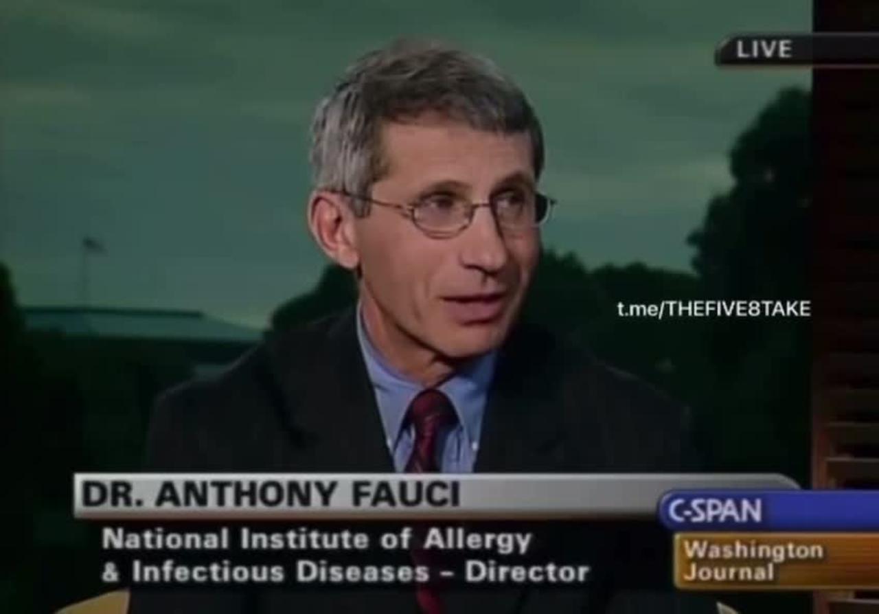 Flashback to When Fauci Followed Science Instead of Money