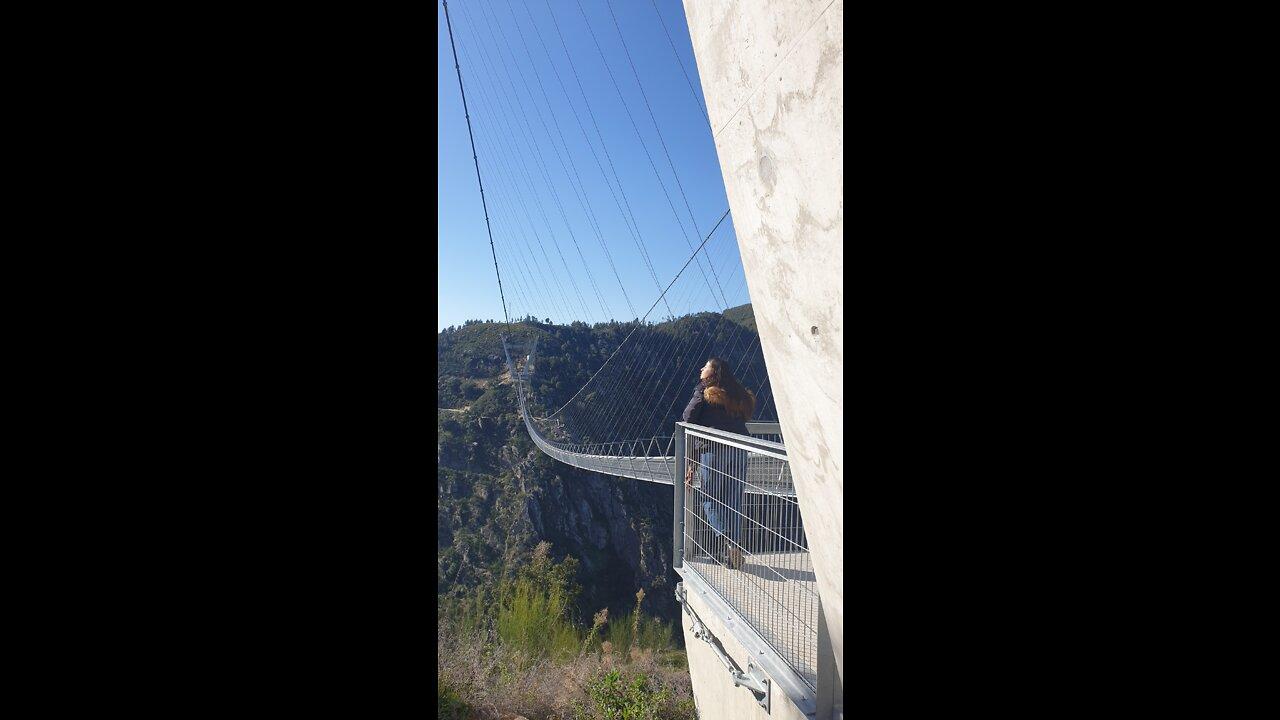 world's longest suspension bridge in Portugal