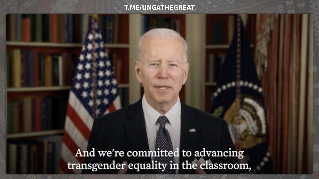 Biden: To Transgender Americans of All Ages, You Are So Brave, I Have Your Back