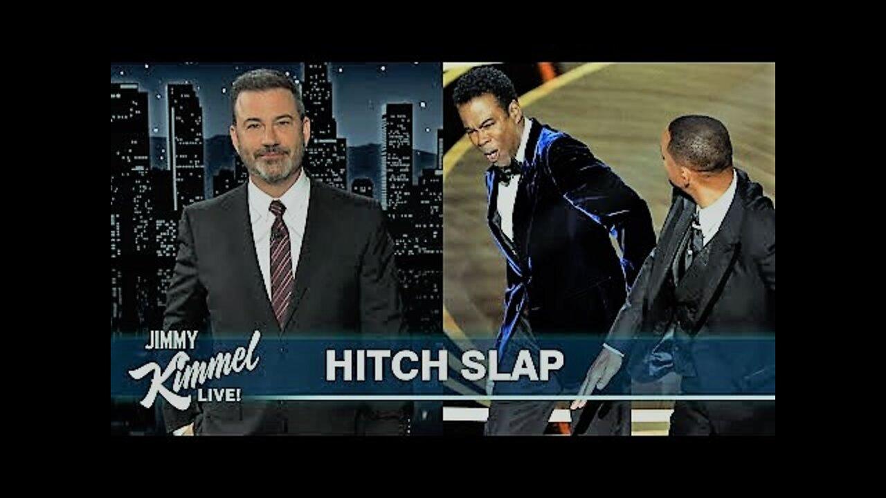 Jimmy Kimmel’s Breakdown of the Craziest Oscars Moment Ever Between Will Smith & Chris Rock