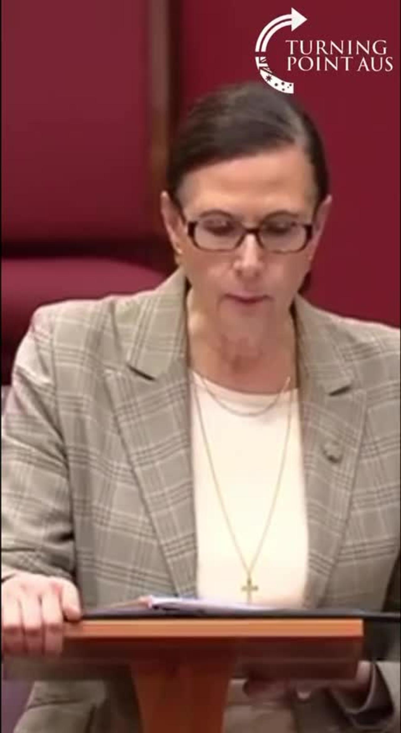 Concetta Anna Fierravanti-Wells goes scorched earth in her farewell speech in Parliament.