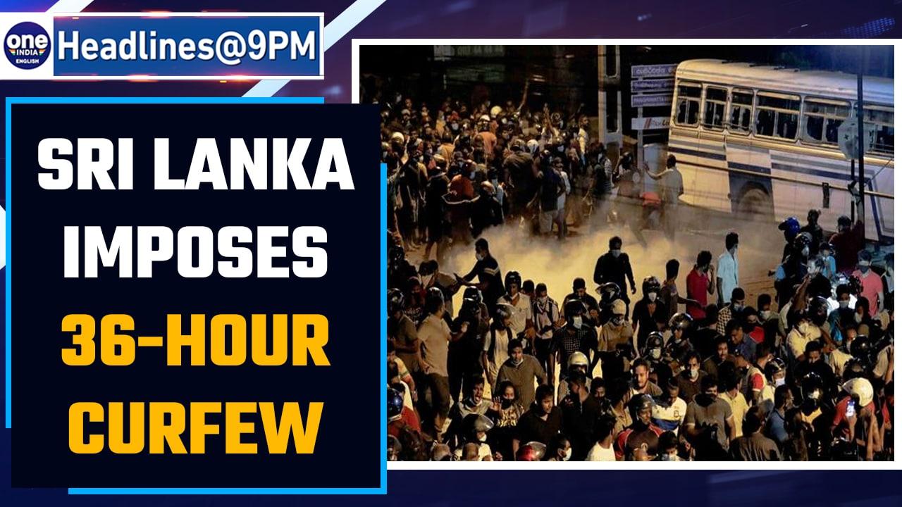 Sri Lanka imposes 36-hour curfew until April 4 amid acute economic crisis | Oneindia News