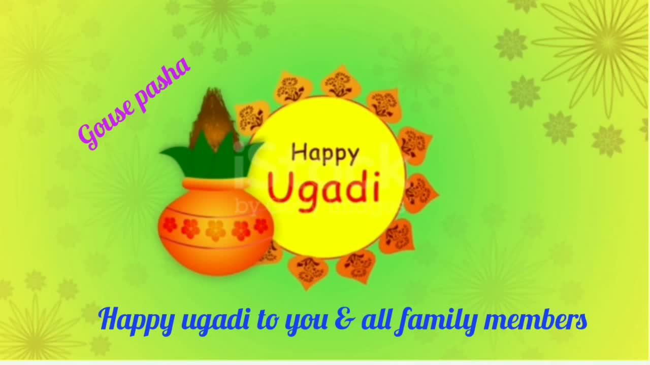 Ugadi festival theme in india.Today India celebrating ugadi festival of all religious