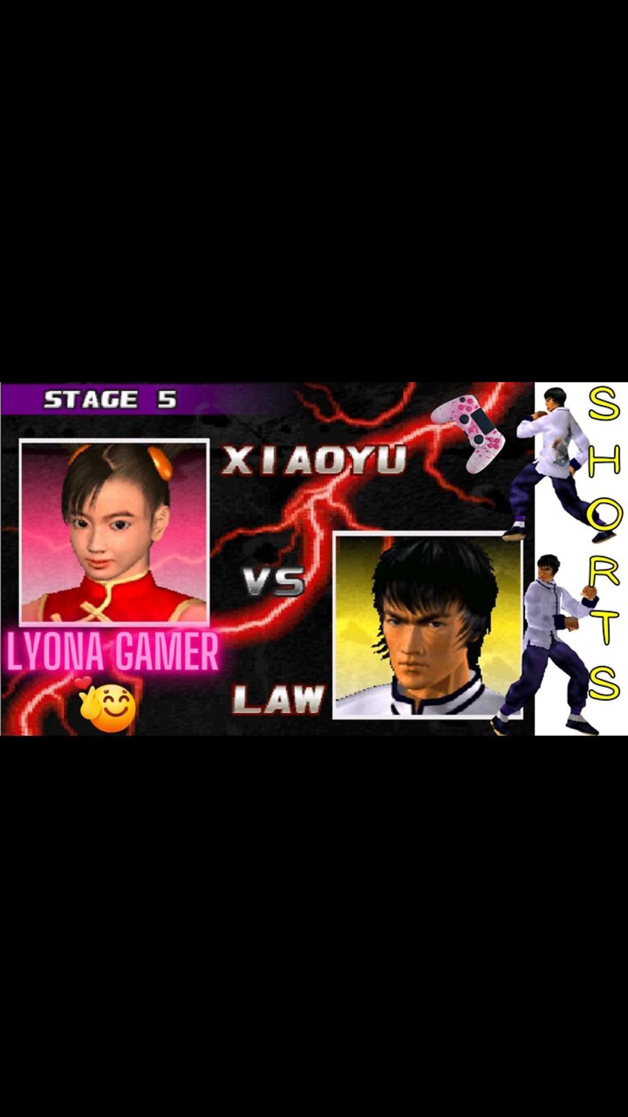 Tekken 3 - Arcade - Xiaoyu Vs Law - Game Over  #shorts #ShortsNoBrasil #viral #tekken #ShortsVideos