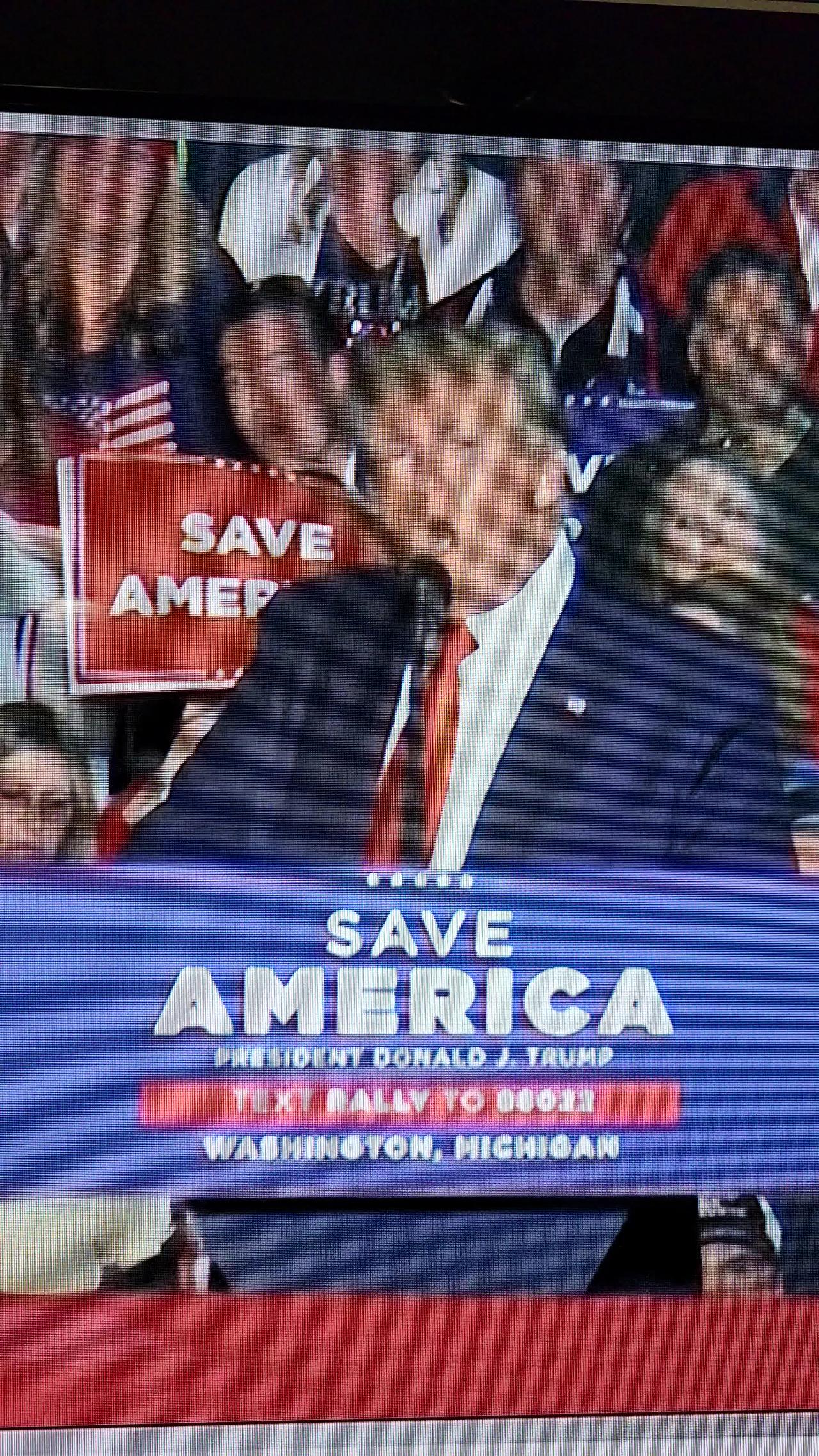SAVE AMERICA President Trump Michigan Rally
