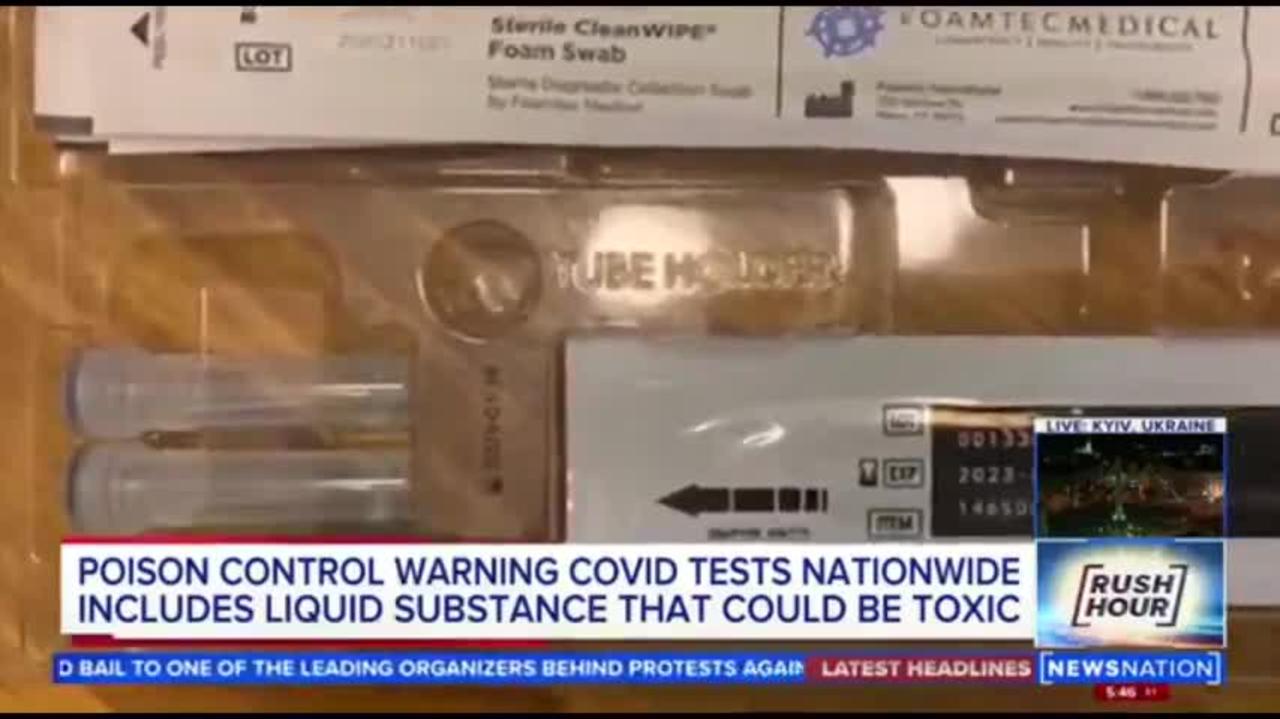 Poison Control Issues Nationwide Toxic Warning For COVID Rapid Antigen Test Kits