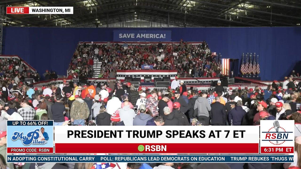 FULL RALLY: President Donald Trump Rally in Washington, MI 4/2/2022