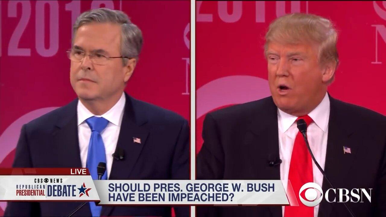 Donald Trump attacks George W. Bush on 9/11, Iraq