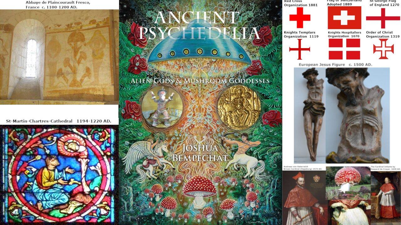 ANCIENT PSYCHEDELIA: ALIEN GODS & MUSHROOM GODDESSES PT. 6 OF 9 ROME, JESUS CHRIST & CHRISTIAN ART