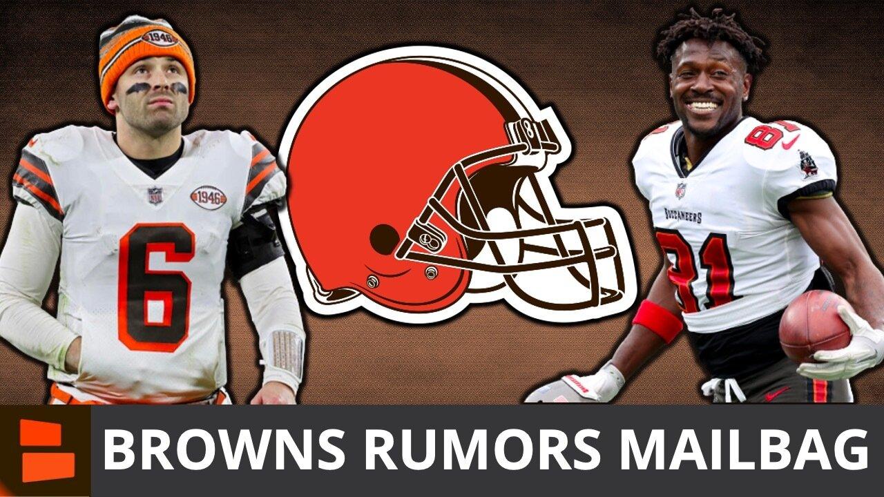 Browns Rumors: Sign Antonio Brown? Baker Mayfield Trade? WR NFL Draft Targets?