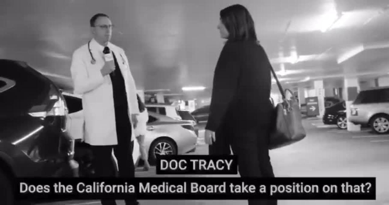 THE PRESIDENT OF THE CALIFORNIA MEDICAL BOARD ACTS AS A COWARD.