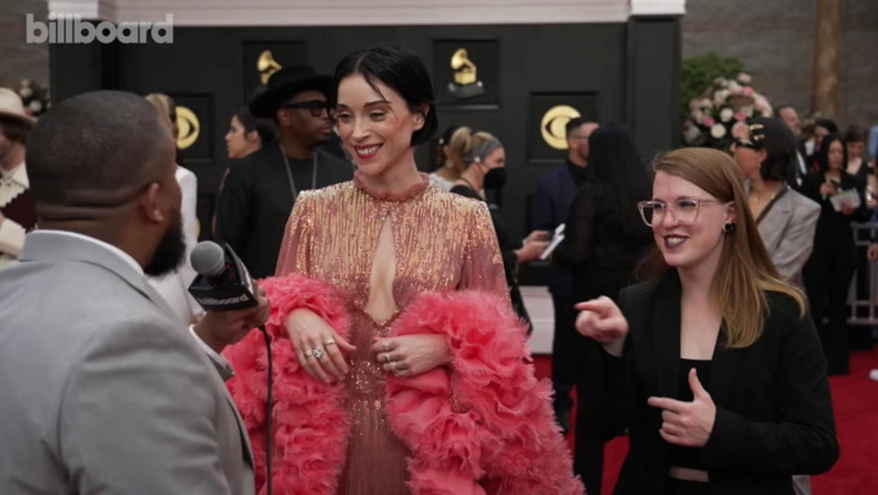 St. Vincent on Honoring Joni Mitchell, Nomination & More | 2022 GRAMMYs