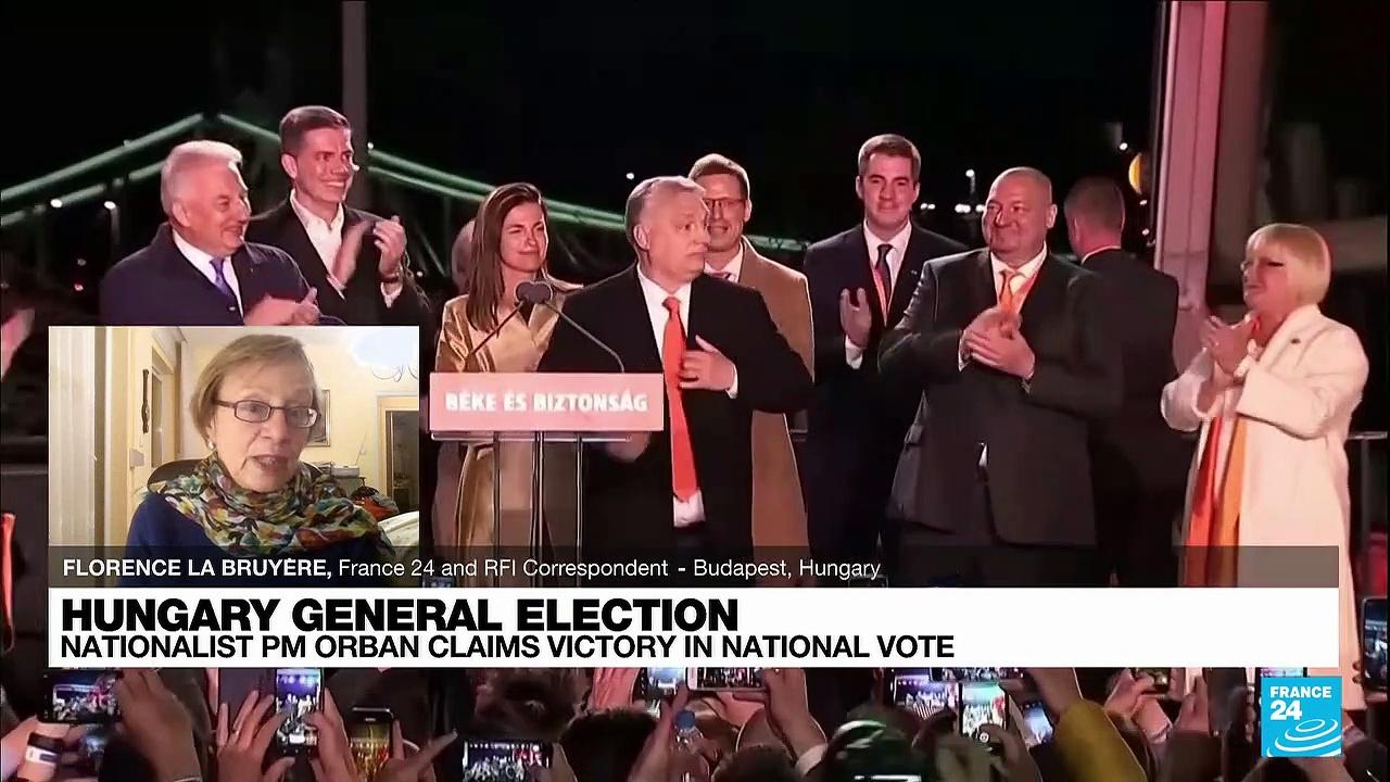 Hungary's pro-Putin PM Orban claims victory in national vote