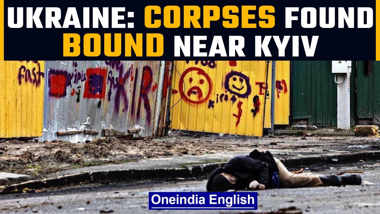 Ukraine accuses Russia of war crimes after bodies found bound and shot near Kyiv | Oneindia News