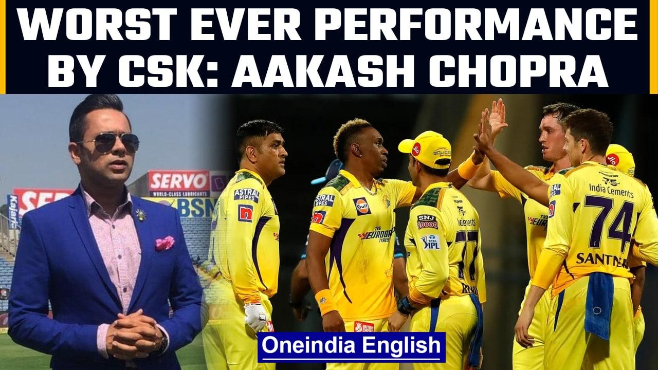 IPL 2022: CSK loses first 3 matches, Aakash Chopra calls it worst performance |Oneindia News