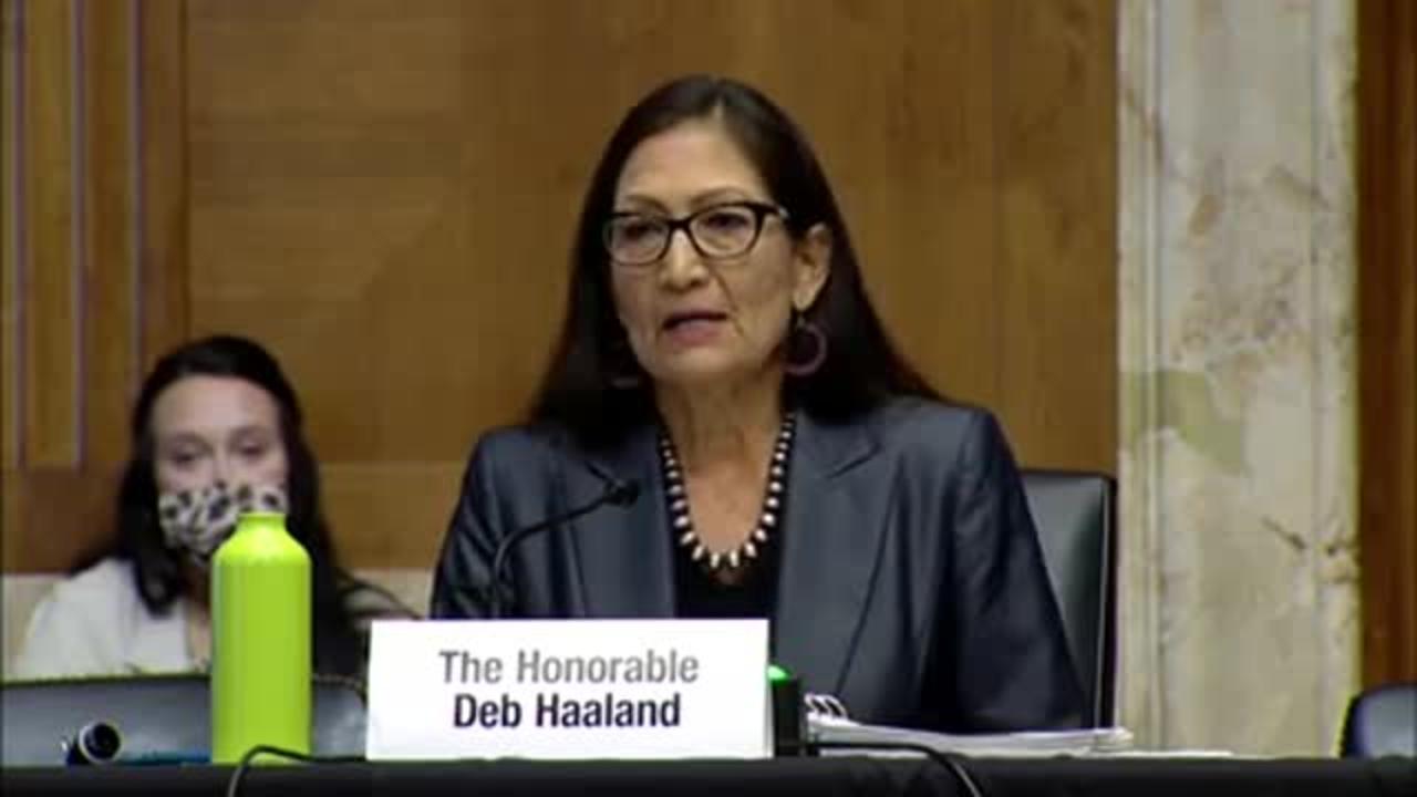 They want more crooked people in office Sec. Haaland on Tracy Stone-Manning I didn't nominate her.