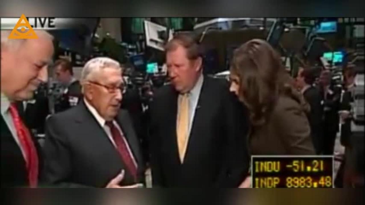 Henry Kissinger 2008 interview where he mentioned "New World Order."