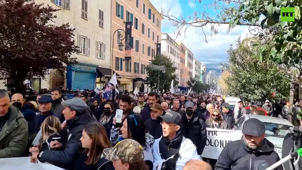 At least 15 injured in nationalist rally on Corsica