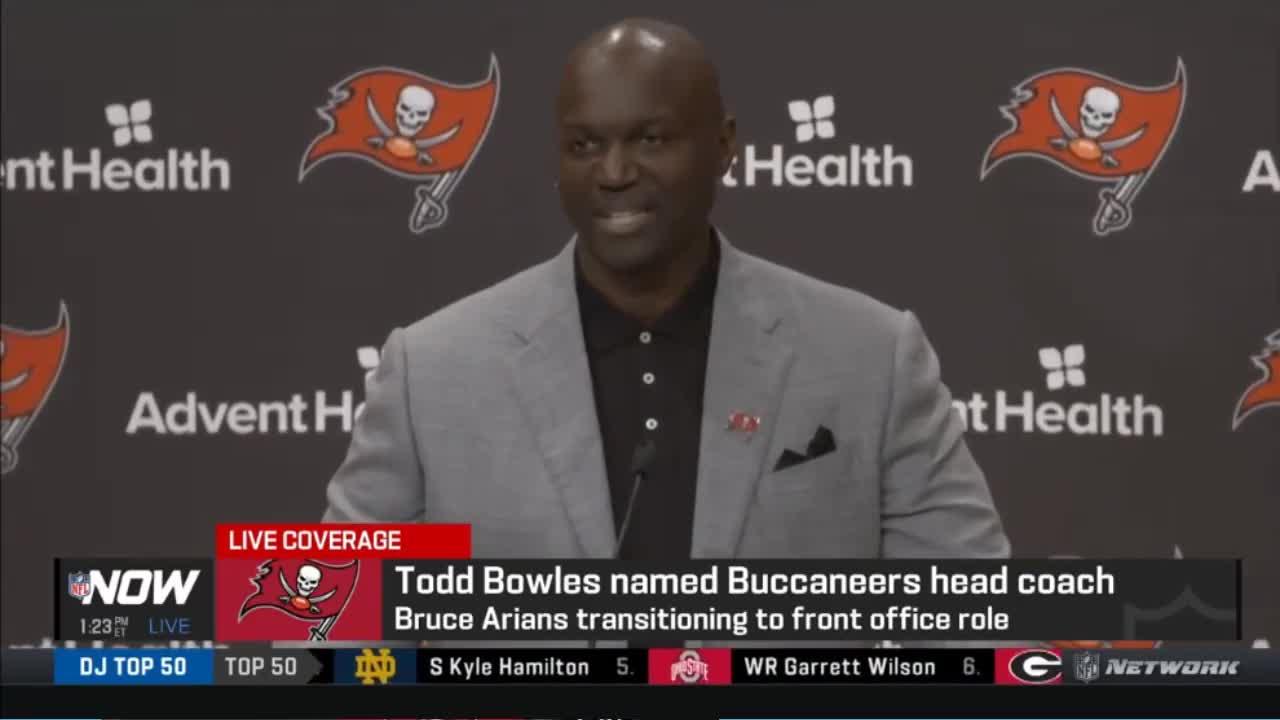 Todd Bowles says Bruce Arians is the greatest mentor and father figure he has ever had