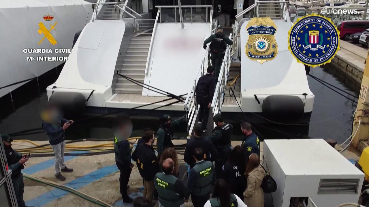 Putin ally Viktor Vekselberg has luxury yacht seized in Spain, say police