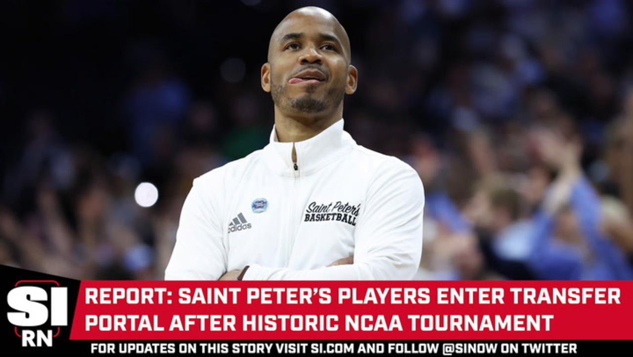 Report: Saint Peter’s Doug Edert Entering Transfer Portal After Historic NCAA Tournament