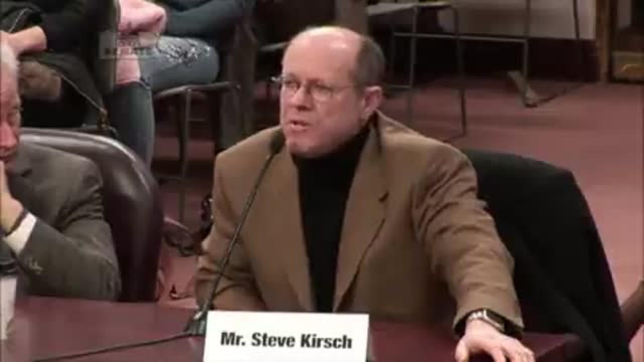 Steve Kirsch at the senate - "The greatest cause of death in human history"