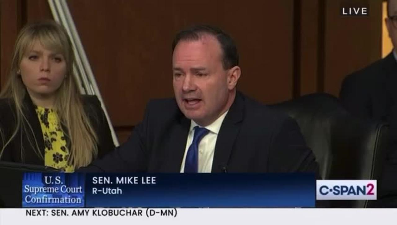 Sen. Mike Lee: TROUBLING example of this, as is the AFGE vs TRUMP CASE