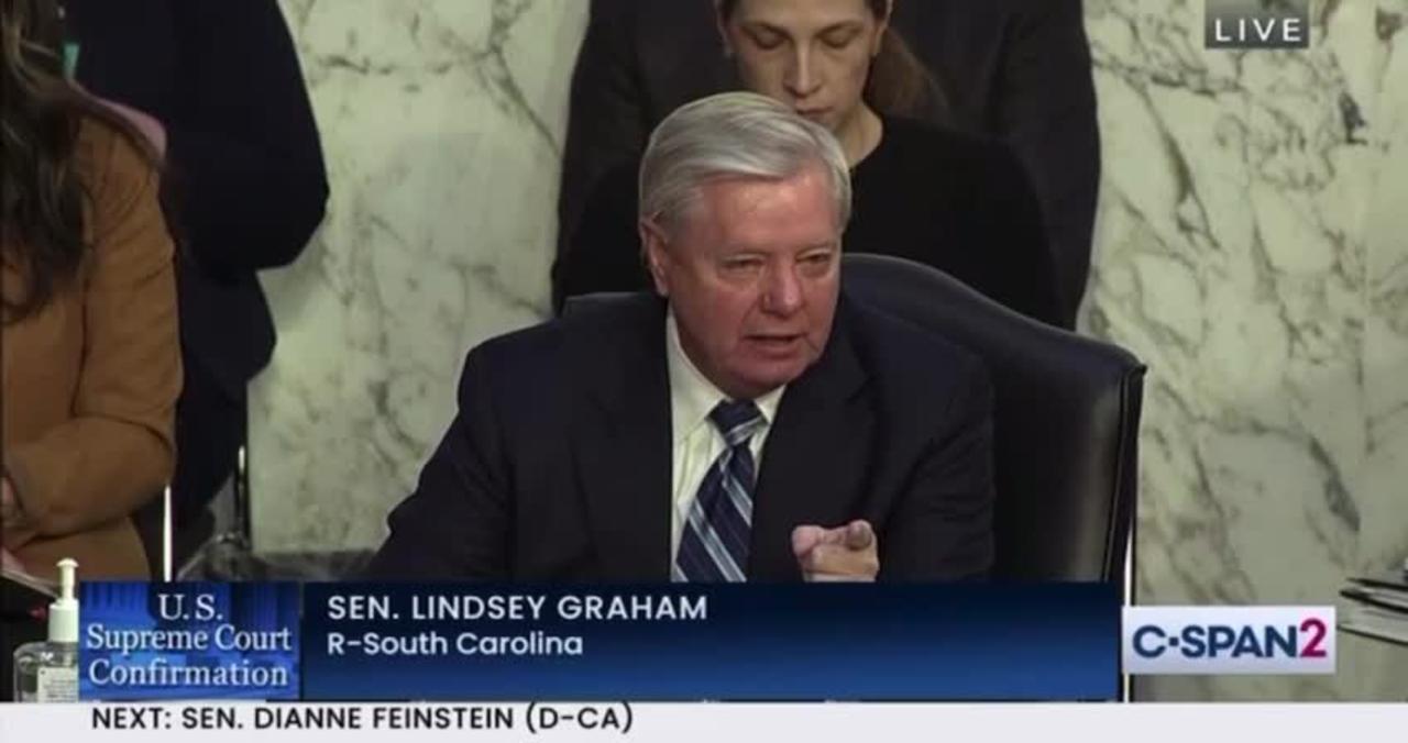 Sen. Lindsey Graham: That's why Judge Jackson is the first AFRICAN AMERICAN nominee