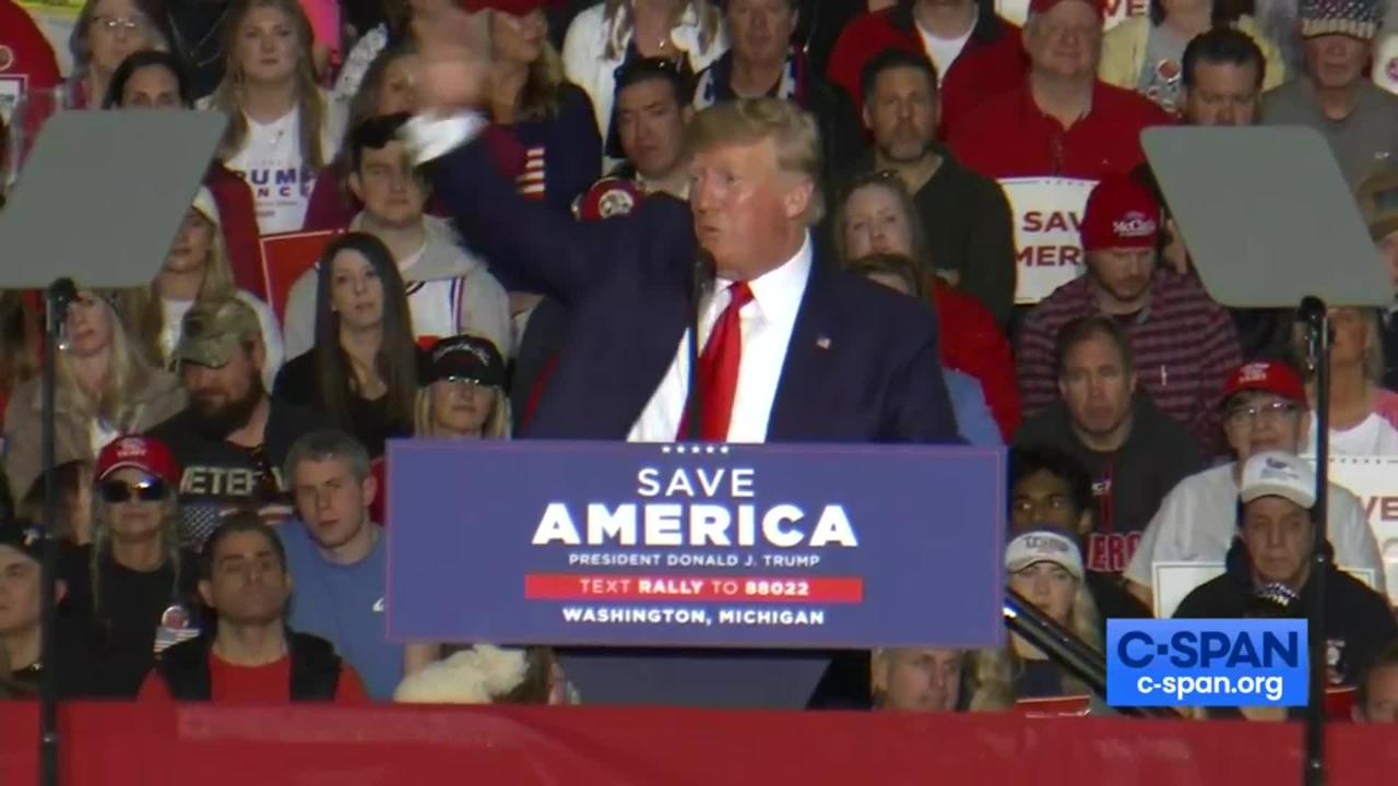 Trump Rally Washington Township, Michigan