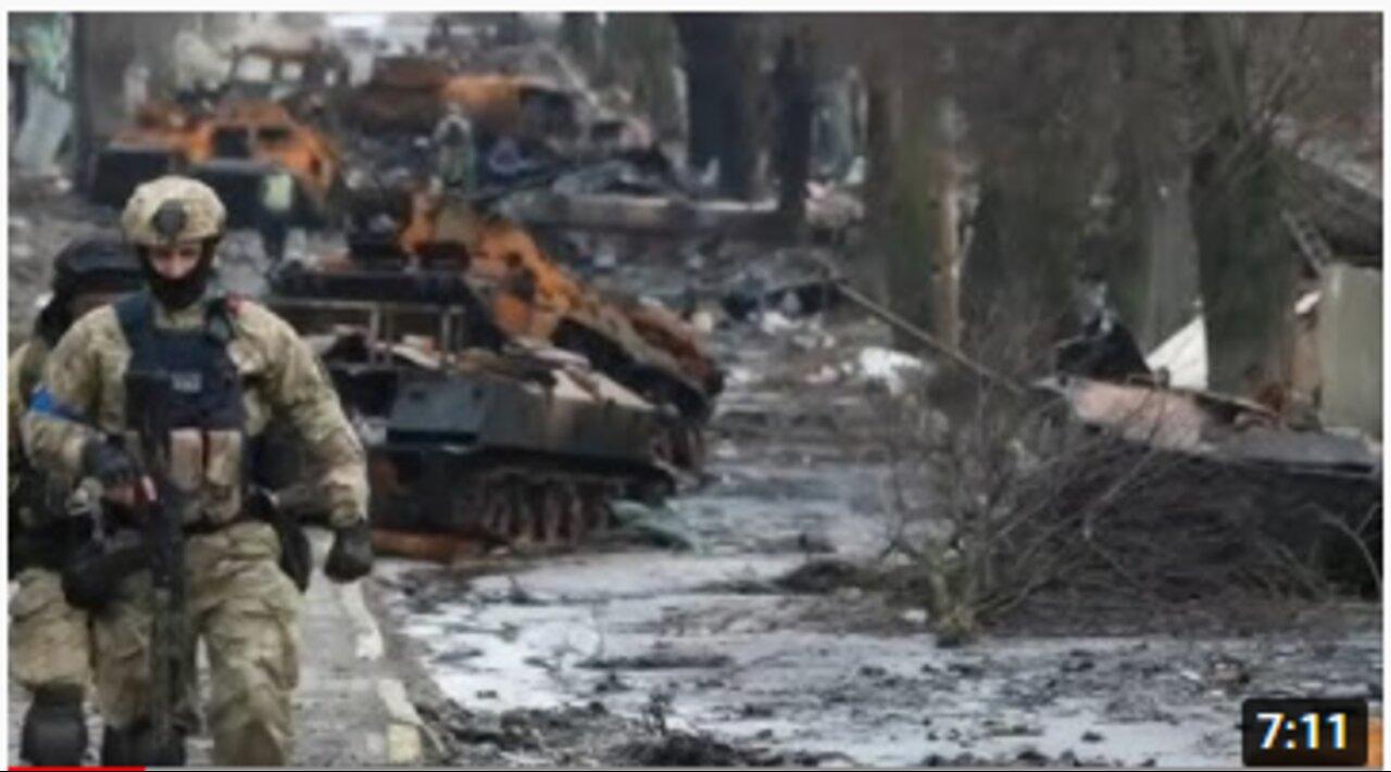 Hundreds found dead in destroyed town of Bucha, Ukraine