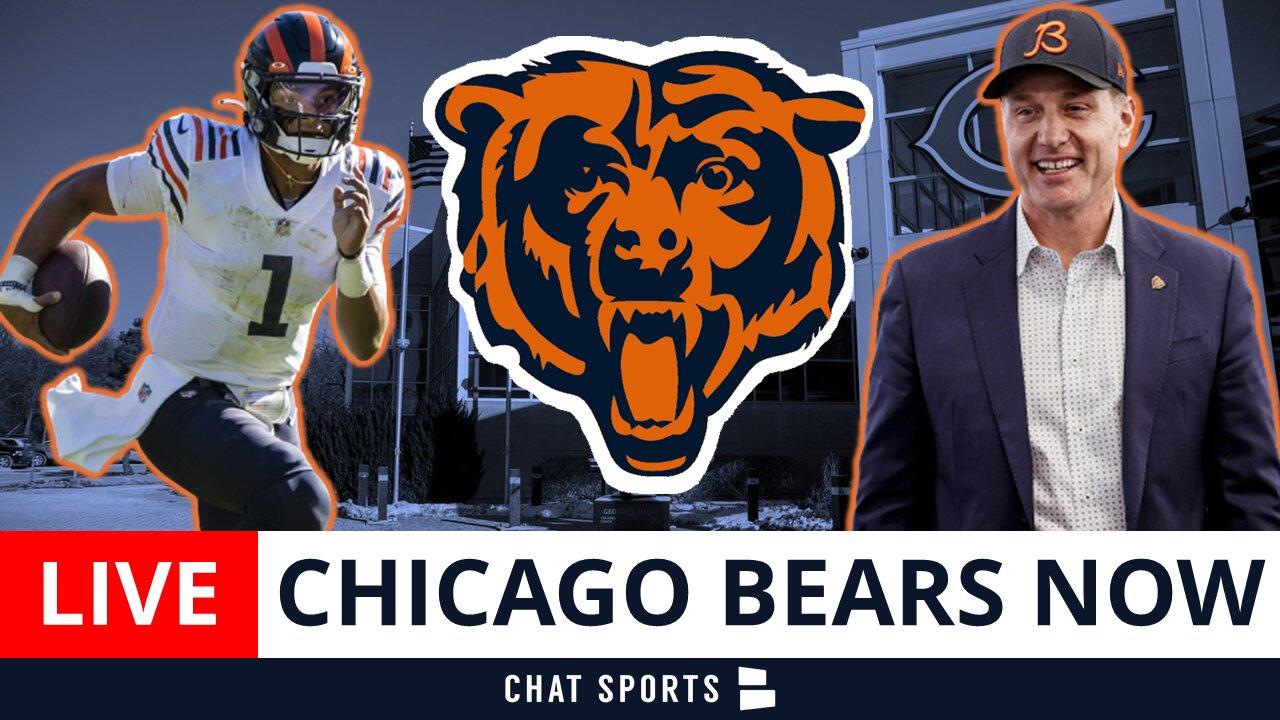 Chicago Bears Now LIV: Bears Rumors, News, NFL Draft, Justin Fields, Matt Eberflus, Q&A