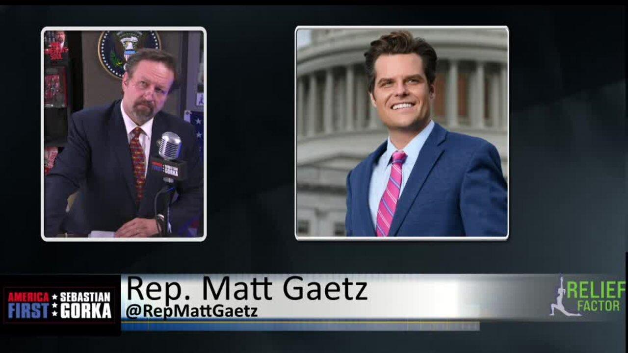 THE DEMOCRAT STRATEGY FOR NOVEMBER. REP. MATT GAETZ WITH... 04/06/22 - Breaking News