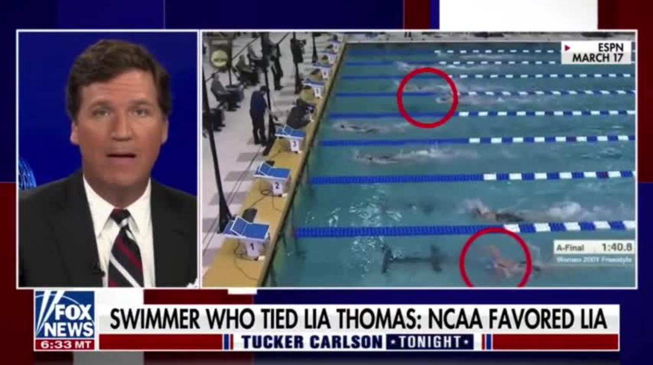 Swimmer Who Tied With Lia Thomas: NCAA Is Favoring Thomas