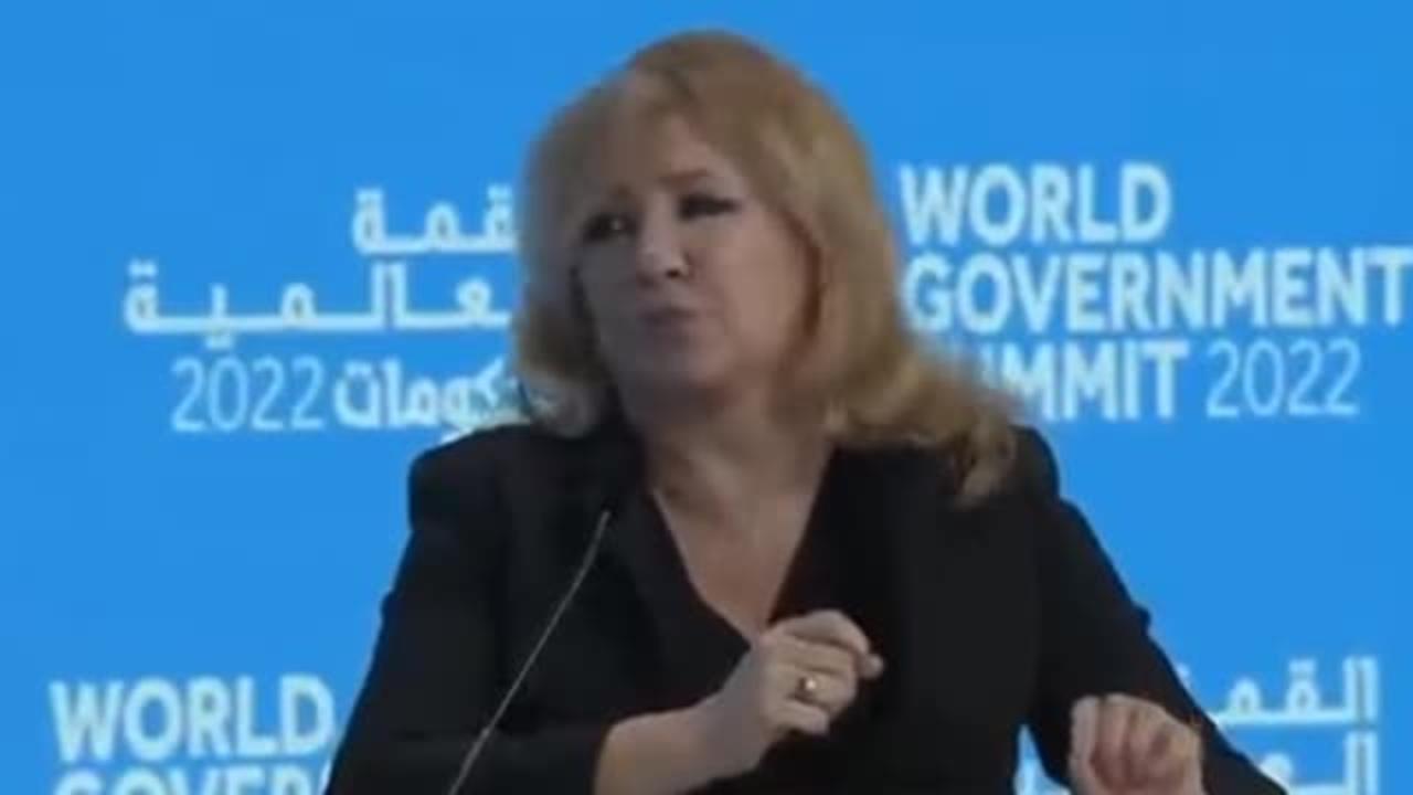 Pippa Malmgren, Economist At The World Government Summit 2022