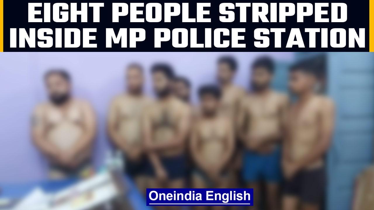 Madhya Pradesh: Eight including journalist stripped inside police station | Oneindia News