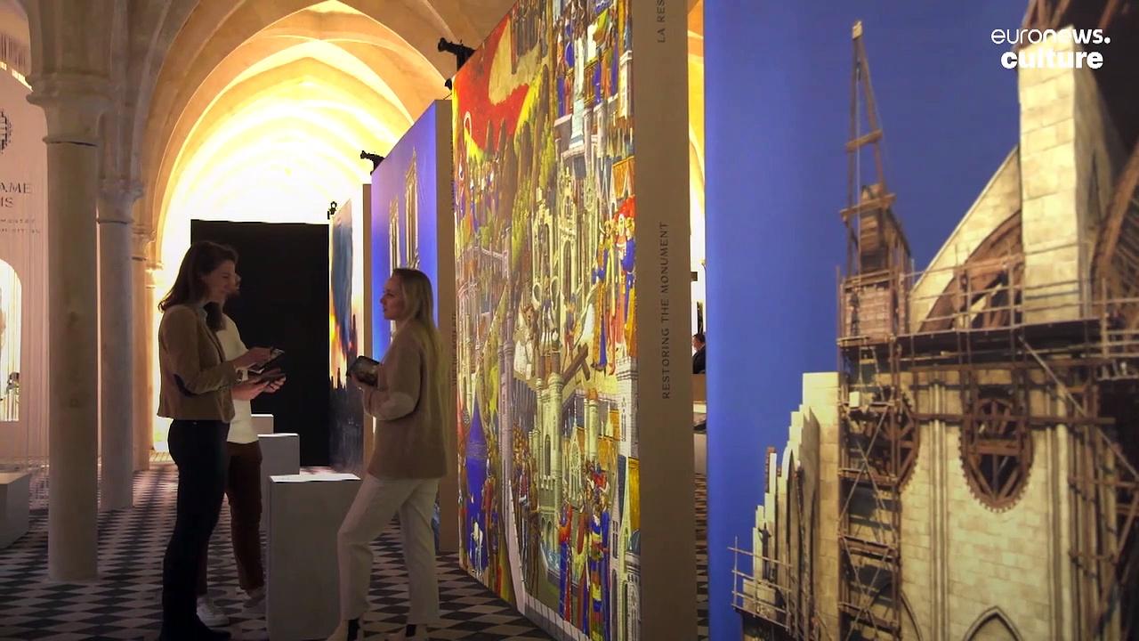 Notre Dame fire anniversary: How augmented reality brings 1000 years of the cathedral to life