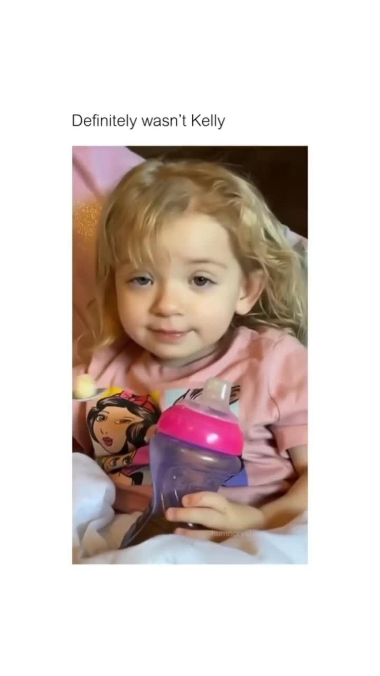 Naughty Toddler draws on her baby brother's face..👶😂😂😈
