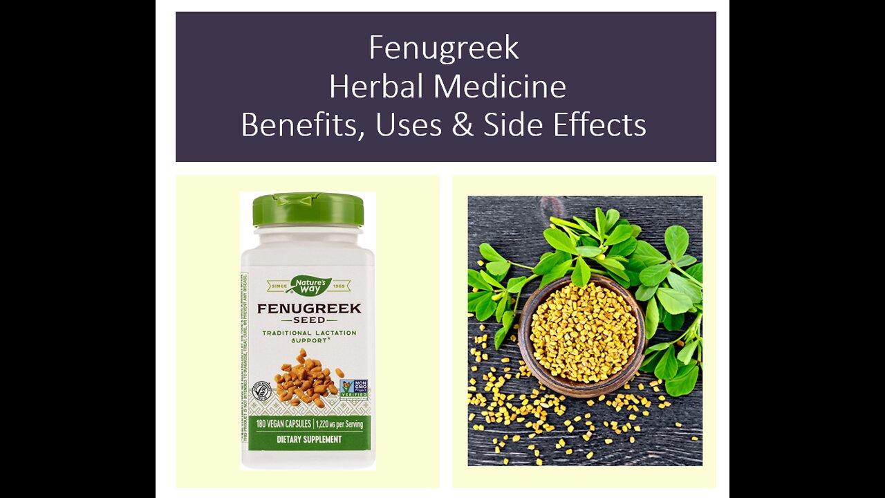 Fenugreek  - Herbal Medicine - Benefits, Uses & Side Effects