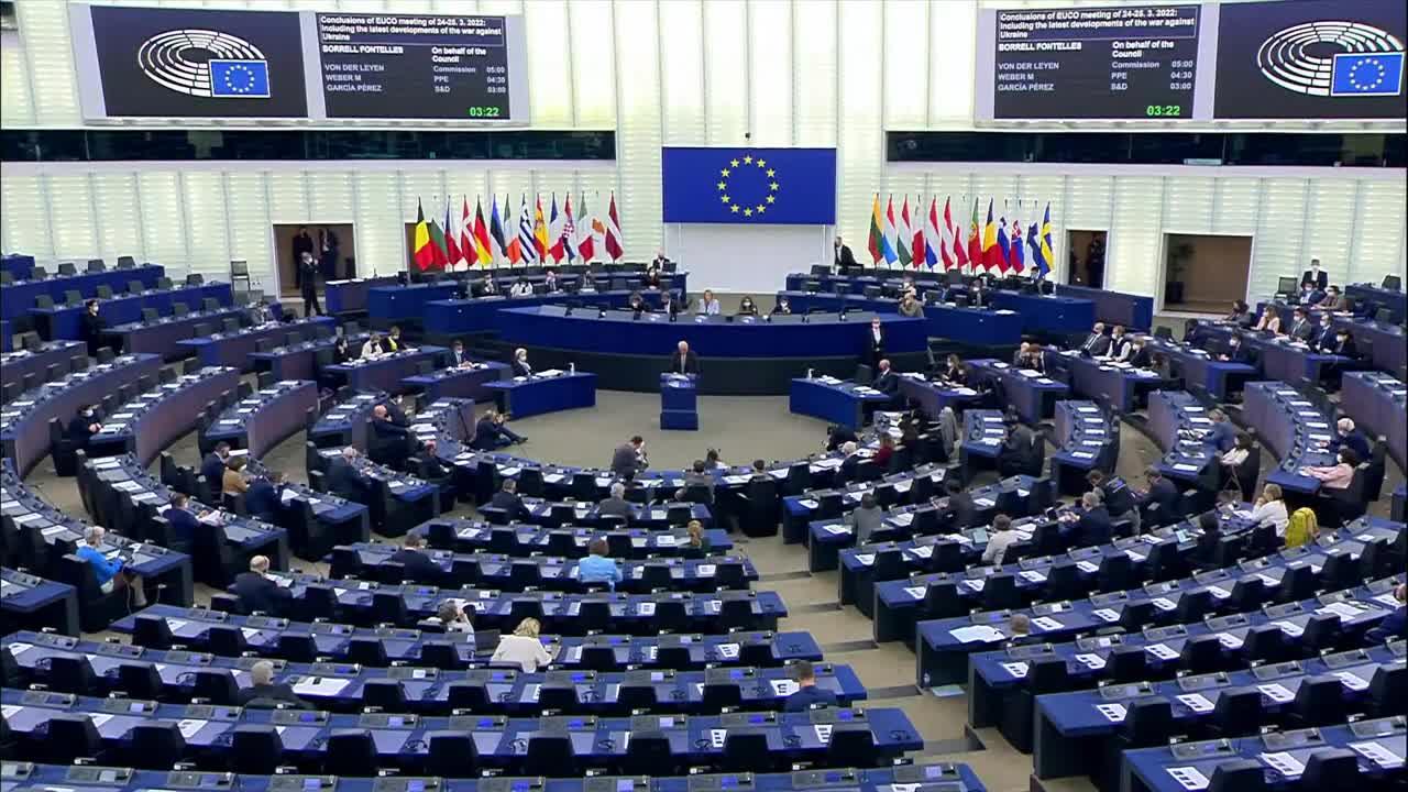 EP Plenary: Latest developments of the war against Ukraine & the EU sanctions against Russia