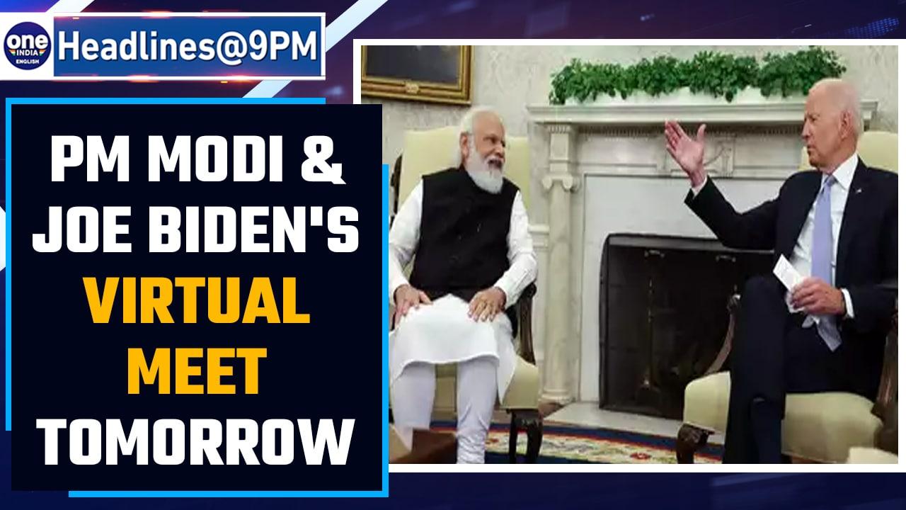 PM Modi & Joe Biden to hold virtual meeting tomorrow, review bilateral cooperation | Oneindia News