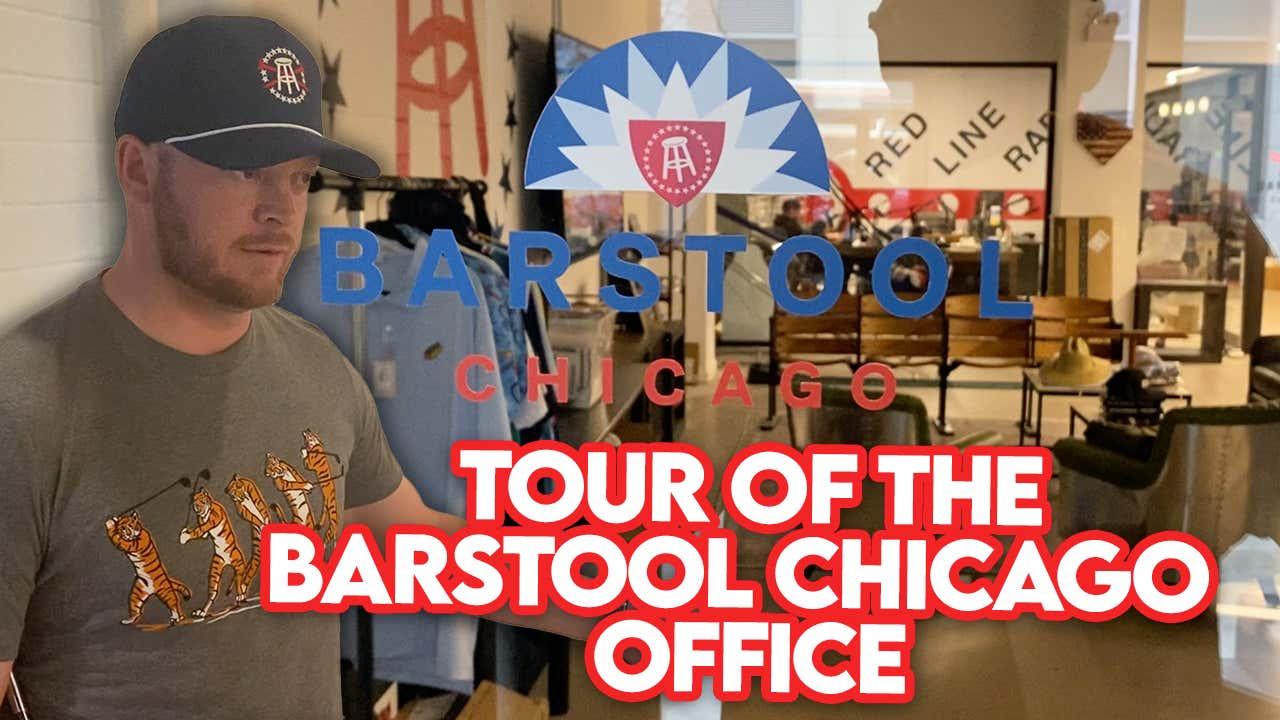 Riggs Vs The Barstool Chicago Office Presented By Dude Wipes