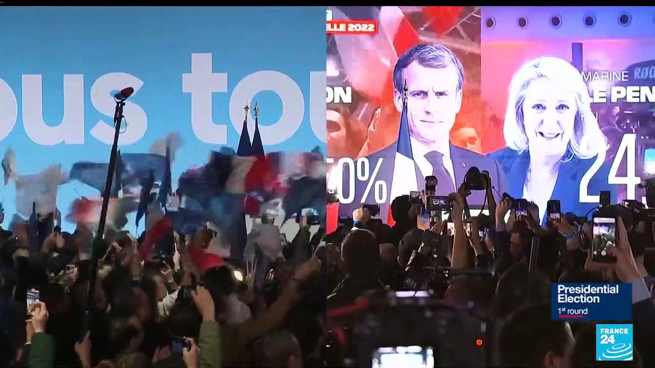 Macron to face far-right Le Pen in French election run-off