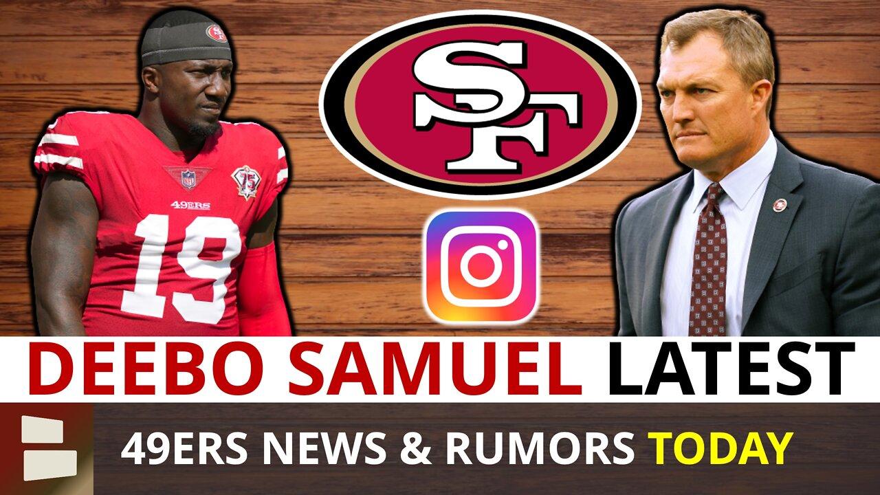 Deebo Samuel LATEST: Will 49ers Franchise Tag Deebo? Deebo Annoyed w/ Contract? 49ers News