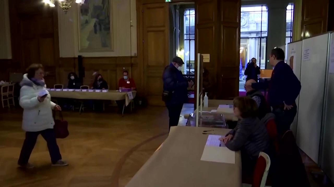 Voting starts in French election's first round