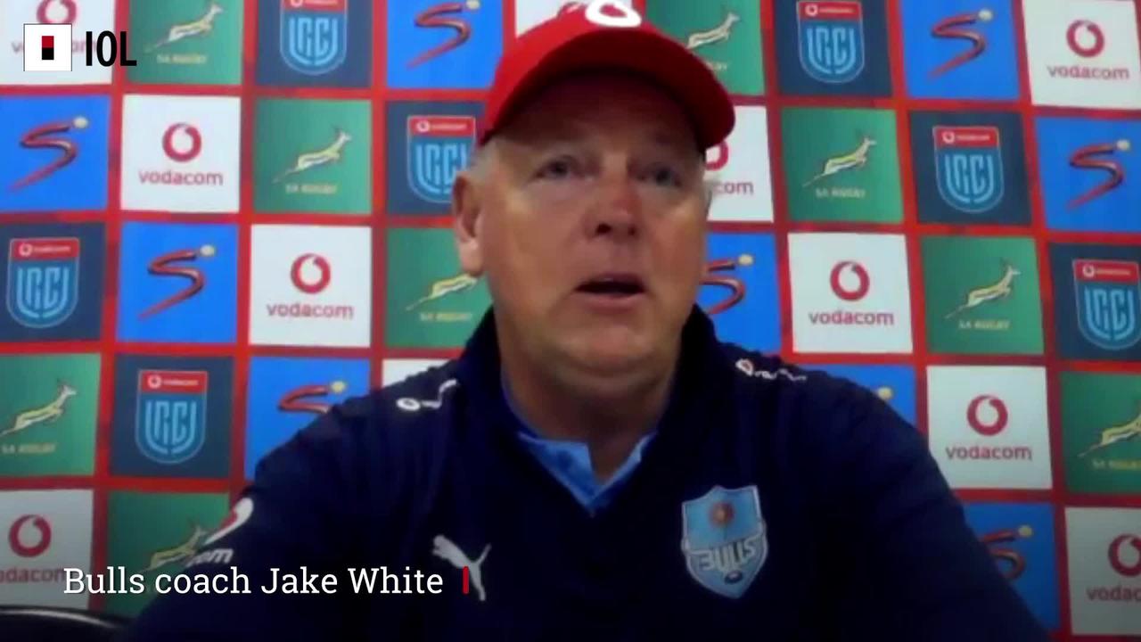 Bulls coach Jake White reacts to Stormers’ Hacjivah Dayimani yellow card