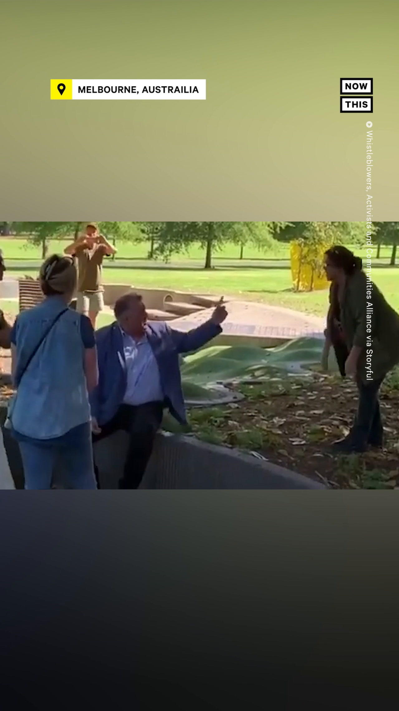 Woman Cracks Egg on Australian Politician's Head